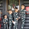 image:imageBurts Bees Baby Matching Family Jammies Organic Cotton Holiday Pajamas for Kids Adults amp Pets Perfect for Family PhotosLetters to Santa