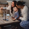 image:imageBurts Bees Baby Matching Family Jammies Organic Cotton Holiday Pajamas for Kids Adults amp Pets Perfect for Family PhotosMenorah