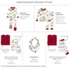 image:imageBurts Bees Baby Matching Family Jammies Organic Cotton Holiday Pajamas for Kids Adults amp Pets Perfect for Family PhotosSantas Sleigh