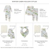 image:imageBurts Bees Baby Matching Family Jammies Organic Cotton Holiday Pajamas for Kids Adults amp Pets Perfect for Family PhotosWinter Cabin