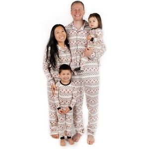 image:imageBurts Bees Baby Matching Family Jammies Organic Cotton Holiday Pajamas for Kids Adults amp Pets Perfect for Family PhotosBold Fair Isle