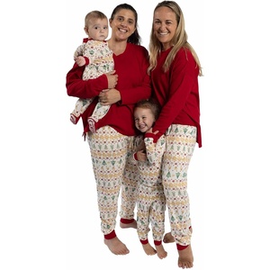 image:imageBurts Bees Baby Matching Family Jammies Organic Cotton Holiday Pajamas for Kids Adults amp Pets Perfect for Family PhotosGingerbread Fair Isle