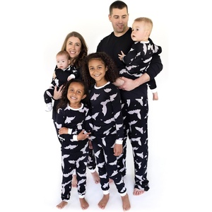 image:imageBurts Bees Baby Matching Family Jammies Organic Cotton Holiday Pajamas for Kids Adults amp Pets Perfect for Family PhotosHalloween Bats