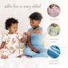 image:imageBurts Bees Baby Baby Sleeper Pjs Honeysoft Lyocell Jersey Pajamas Footless Onepiece Zipup Snug Fit PajamasHot Dogs  Hamburgers