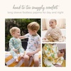 image:imageBurts Bees Baby Unisex Sleep and Play Pajama Footless OnePiece Zipper PJ 100 Organic Cotton Loose Fit Footie PajamasFlower Seeds