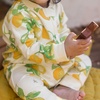image:imageBurts Bees Baby Unisex Sleep and Play Pajama Footless OnePiece Zipper PJ 100 Organic Cotton Loose Fit Footie PajamasHibiscus  Lemon Tree