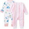 image:imageBurts Bees Baby Unisex Sleep and Play Pajama Footless OnePiece Zipper PJ 100 Organic Cotton Loose Fit Footie PajamasSantorini Beach