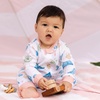 image:imageBurts Bees Baby Unisex Sleep and Play Pajama Footless OnePiece Zipper PJ 100 Organic Cotton Loose Fit Footie PajamasSantorini Beach