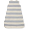 image:imageBurts Bees Baby Organic Beekeeper Infant Wearable Blanket Unisex Swaddle Lightweight 05 TOG or Medium Weight 15 TOGQuilted Blue Rugby Stripe