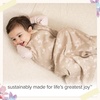 image:imageBurts Bees Baby Organic Beekeeper Infant Wearable Blanket Unisex Swaddle Lightweight 05 TOG or Medium Weight 15 TOGQuilted Golden Bee Blue
