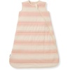 image:imageBurts Bees Baby Organic Beekeeper Infant Wearable Blanket Unisex Swaddle Lightweight 05 TOG or Medium Weight 15 TOGQuilted Pink Sand Rugby Stripe