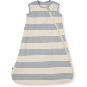 image:imageBurts Bees Baby Organic Beekeeper Infant Wearable Blanket Unisex Swaddle Lightweight 05 TOG or Medium Weight 15 TOGBlue Rugby Stripe