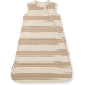 image:imageBurts Bees Baby Organic Beekeeper Infant Wearable Blanket Unisex Swaddle Lightweight 05 TOG or Medium Weight 15 TOGQuilted Oat Rugby Stripe