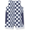 image:imageBurts Bees Baby Baby Boys Sleeveless Romper 100 Organic Cotton Onepiece Romper SuitBlue Smoke Check