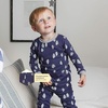 image:imageBurts Bees Baby Organic Cotton Pajamas for Boys Toddler PJ Set 2PC  Soft cozy snug fitting pajamas feature stretchy ribbed cuffs and hand painted prints to make bedtime a breezeIn the Pines