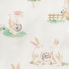 image:imageBurts Bees Baby Organic Cotton Pajamas for Boys Toddler PJ Set 2PC  Soft cozy snug fitting pajamas feature stretchy ribbed cuffs and hand painted prints to make bedtime a breezeBunny Egg Hunt