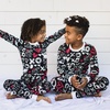 image:imageBurts Bees Baby Organic Cotton Pajamas for Boys Toddler PJ Set 2PC  Soft cozy snug fitting pajamas feature stretchy ribbed cuffs and hand painted prints to make bedtime a breezeXo Doodles
