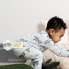 image:imageBurts Bees Baby Organic Cotton Pajamas for Boys Toddler PJ Set 2PC  Soft cozy snug fitting pajamas feature stretchy ribbed cuffs and hand painted prints to make bedtime a breezeHappy Herbivores