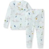 image:imageBurts Bees Baby Organic Cotton Pajamas for Boys Toddler PJ Set 2PC  Soft cozy snug fitting pajamas feature stretchy ribbed cuffs and hand painted prints to make bedtime a breezeKite Festival