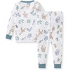 image:imageBurts Bees Baby Organic Cotton Pajamas for Boys Toddler PJ Set 2PC  Soft cozy snug fitting pajamas feature stretchy ribbed cuffs and hand painted prints to make bedtime a breezeOrigami Animals