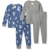 image:imageBurts Bees Baby Organic Cotton Pajamas for Boys Toddler PJ Set 2PC  Soft cozy snug fitting pajamas feature stretchy ribbed cuffs and hand painted prints to make bedtime a breezePlay Ball