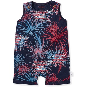 image:imageBurts Bees Baby Baby Boys Sleeveless Romper 100 Organic Cotton Onepiece Romper SuitCelebrate America