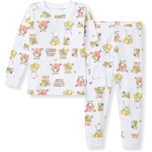 image:imageBurts Bees Baby Organic Cotton Pajamas for Boys Toddler PJ Set 2PC  Soft cozy snug fitting pajamas feature stretchy ribbed cuffs and hand painted prints to make bedtime a breezeMama Guide