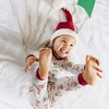 image:imageBurts Bees Baby Girls Organic Cotton Pajamas Toddler PJ Set 2PCSanta in the Sky