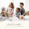 image:imageBurts Bees Baby Girls Organic Cotton Sleep and Play Footed Pajamas  Easy zip front PJs feature a 2way zipper to ensure newborns have a restful nights sleepYogi Elephants