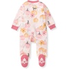 image:imageBurts Bees Baby Girls Organic Cotton Sleep and Play Footed Pajamas  Easy zip front PJs feature a 2way zipper to ensure newborns have a restful nights sleepMagical Pumpkins