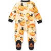 image:imageBurts Bees Baby Girls Organic Cotton Sleep and Play Footed Pajamas  Easy zip front PJs feature a 2way zipper to ensure newborns have a restful nights sleepSneaky Cats 1pack