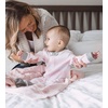 image:imageBurts Bees Baby Girls Organic Cotton Sleep and Play Footed Pajamas  Easy zip front PJs feature a 2way zipper to ensure newborns have a restful nights sleepPink Rugby Stripe