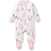 image:imageBurts Bees Baby Girls Organic Cotton Sleep and Play Footed Pajamas  Easy zip front PJs feature a 2way zipper to ensure newborns have a restful nights sleepFairytale Castle