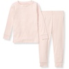 image:imageBurts Bees Baby Girls Organic Cotton Pajamas Toddler PJ Set 2PCPink Solid Rib