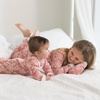 image:imageBurts Bees Baby Girls Organic Cotton Pajamas Toddler PJ Set 2PC  Soft cozy snug fitting pajamas feature stretchy ribbed cuffs and hand painted prints to make bedtime a breezeVibrant Garden