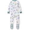 image:imageBurts Bees Baby Boys Organic Cotton Snug Fit Footed Sleeper Pajamas  Convenient 2way zip front sleeper pajama is equipped with nonslip bee grips for active littles on the moveOrigami Animals