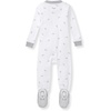 image:imageBurts Bees Baby Boys Organic Cotton Snug Fit Footed Sleeper Pajamas  Convenient 2way zip front sleeper pajama is equipped with nonslip bee grips for active littles on the moveBlue Golden Bee