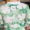 image:imageBurts Bees Baby Boys Organic Cotton Snug Fit Footed Sleeper Pajamas  Convenient 2way zip front sleeper pajama is equipped with nonslip bee grips for active littles on the moveArtsy Clover