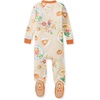 image:imageBurts Bees Baby Boys Organic Cotton Snug Fit Footed Sleeper Pajamas  Convenient 2way zip front sleeper pajama is equipped with nonslip bee grips for active littles on the moveThanksgiving Table 1pack