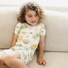 image:imageBurts Bees Baby Unisex Organic Cotton Short Sleeve amp Shorts PJ Set 2PC  Snug fitting yet comfy warm weather pajamas sets are made in our classic rib fabricPlayground