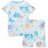 image:imageBurts Bees Baby Unisex Organic Cotton Short Sleeve amp Shorts PJ Set 2PC  Snug fitting yet comfy warm weather pajamas sets are made in our classic rib fabricUnder the Sea