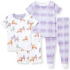 image:imageBurts Bees Baby Unisex Organic Cotton Short Sleeve amp Shorts PJ Set 2PC  Snug fitting yet comfy warm weather pajamas sets are made in our classic rib fabricRoller Baby