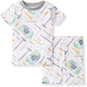 image:imageBurts Bees Baby Unisex Organic Cotton Short Sleeve amp Shorts PJ Set 2PC  Snug fitting yet comfy warm weather pajamas sets are made in our classic rib fabricTool Box