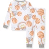 image:imageBurts Bees Baby Organic Cotton Pajamas for Boys 100 Cotton Pajama Set for Toddlers and Kids Soft and Stretchable FabricBasketball
