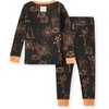 image:imageBurts Bees Baby Organic Cotton Pajamas for Boys 100 Cotton Pajama Set for Toddlers and Kids Soft and Stretchable FabricHaunty Halloween