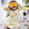 image:imageBurts Bees Baby Organic Cotton Pajamas for Boys 100 Cotton Pajama Set for Toddlers and Kids Soft and Stretchable FabricPlay With Your Food