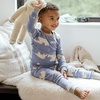 image:imageBurts Bees Baby Organic Cotton Pajamas for Boys 100 Cotton Pajama Set for Toddlers and Kids Soft and Stretchable FabricPolar Mountain Blue